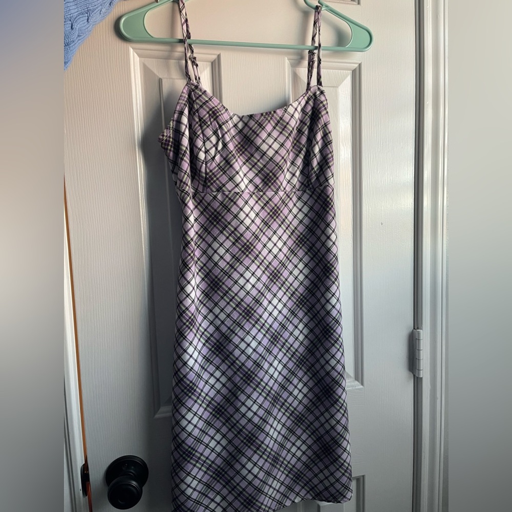 Brandy Melville plaid dress